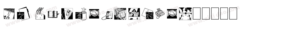DF Industrials字体转换